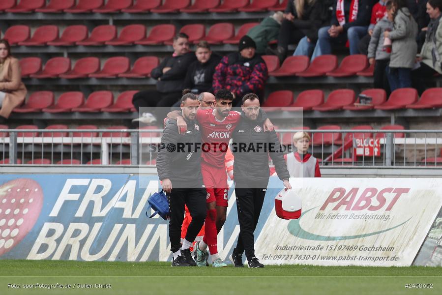 AKON Arena, Würzburg, 02.11.2024, sport, action, Fussball, BFV, 18. Spieltag, Regionalliga Bayern, TGM, FWK, Türkgücü München, FC Würzburger Kickers - Bild-ID: 2450652