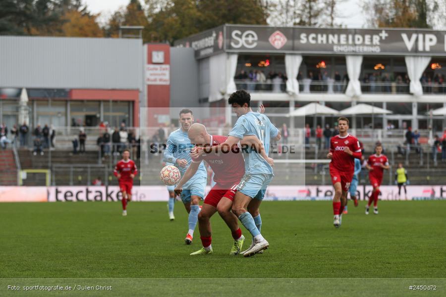 AKON Arena, Würzburg, 02.11.2024, sport, action, Fussball, BFV, 18. Spieltag, Regionalliga Bayern, TGM, FWK, Türkgücü München, FC Würzburger Kickers - Bild-ID: 2450672