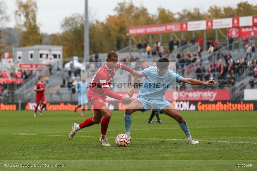 AKON Arena, Würzburg, 02.11.2024, sport, action, Fussball, BFV, 18. Spieltag, Regionalliga Bayern, TGM, FWK, Türkgücü München, FC Würzburger Kickers - Bild-ID: 2450693