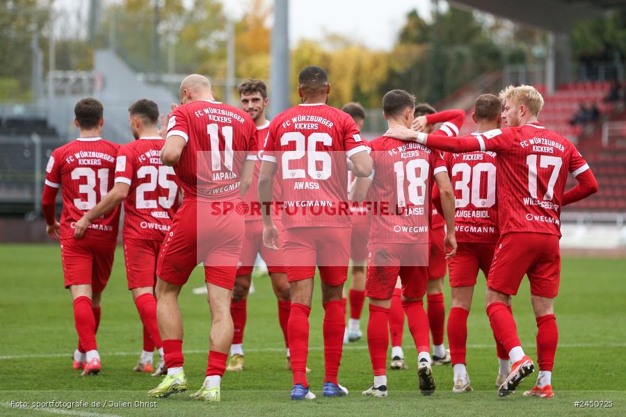 AKON Arena, Würzburg, 02.11.2024, sport, action, Fussball, BFV, 18. Spieltag, Regionalliga Bayern, TGM, FWK, Türkgücü München, FC Würzburger Kickers - Bild-ID: 2450725
