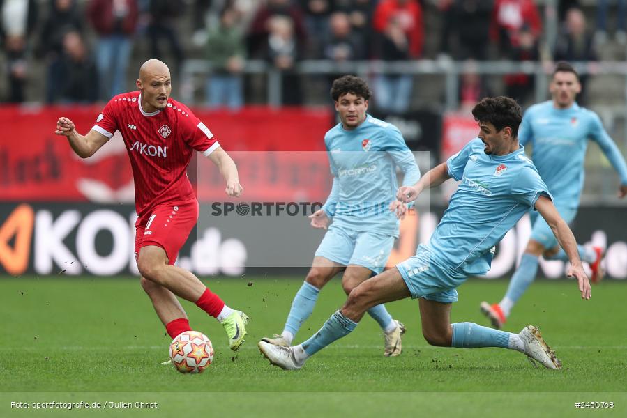 AKON Arena, Würzburg, 02.11.2024, sport, action, Fussball, BFV, 18. Spieltag, Regionalliga Bayern, TGM, FWK, Türkgücü München, FC Würzburger Kickers - Bild-ID: 2450768