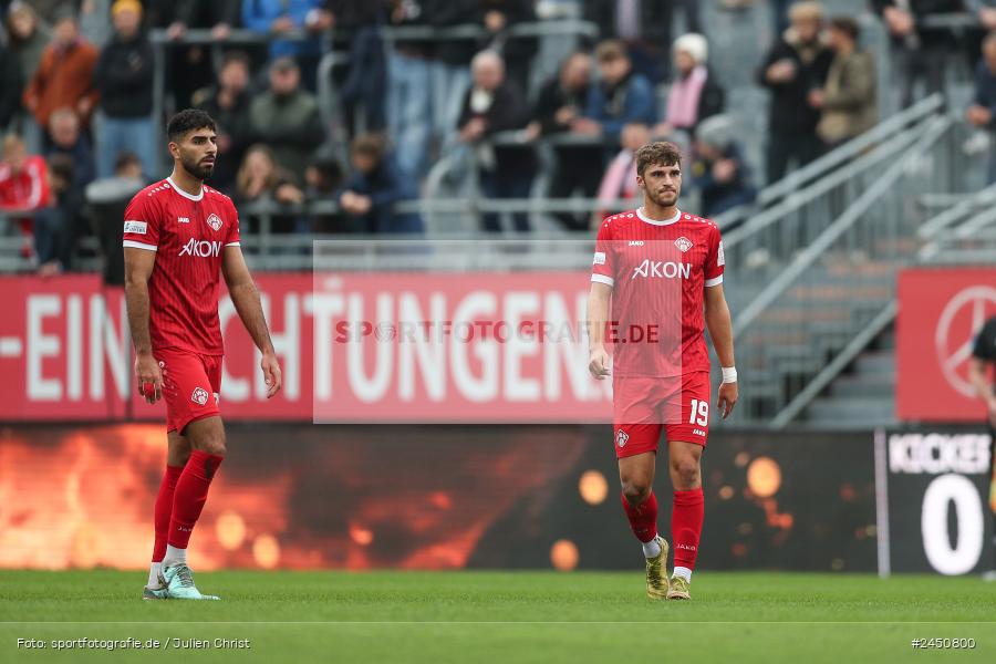 AKON Arena, Würzburg, 02.11.2024, sport, action, Fussball, BFV, 18. Spieltag, Regionalliga Bayern, TGM, FWK, Türkgücü München, FC Würzburger Kickers - Bild-ID: 2450800