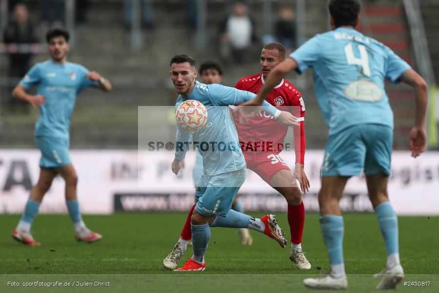 AKON Arena, Würzburg, 02.11.2024, sport, action, Fussball, BFV, 18. Spieltag, Regionalliga Bayern, TGM, FWK, Türkgücü München, FC Würzburger Kickers - Bild-ID: 2450817