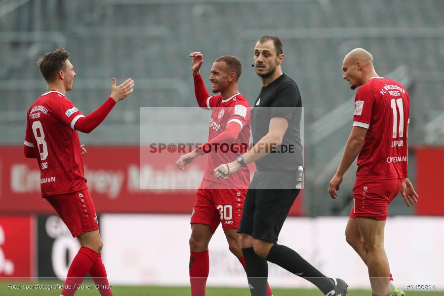 AKON Arena, Würzburg, 02.11.2024, sport, action, Fussball, BFV, 18. Spieltag, Regionalliga Bayern, TGM, FWK, Türkgücü München, FC Würzburger Kickers - Bild-ID: 2450824