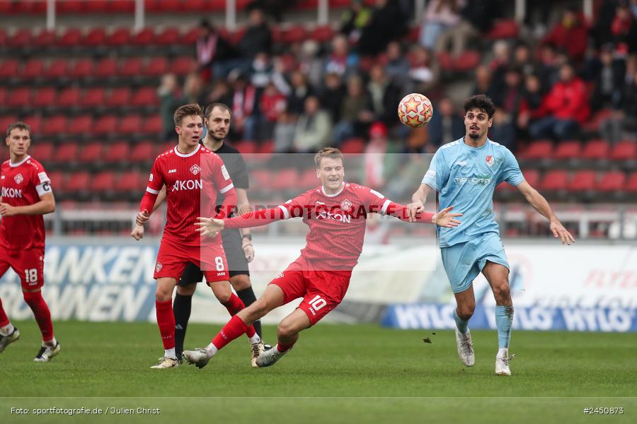 AKON Arena, Würzburg, 02.11.2024, sport, action, Fussball, BFV, 18. Spieltag, Regionalliga Bayern, TGM, FWK, Türkgücü München, FC Würzburger Kickers - Bild-ID: 2450873