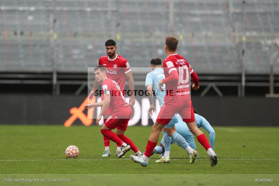 AKON Arena, Würzburg, 02.11.2024, sport, action, Fussball, BFV, 18. Spieltag, Regionalliga Bayern, TGM, FWK, Türkgücü München, FC Würzburger Kickers - Bild-ID: 2450882