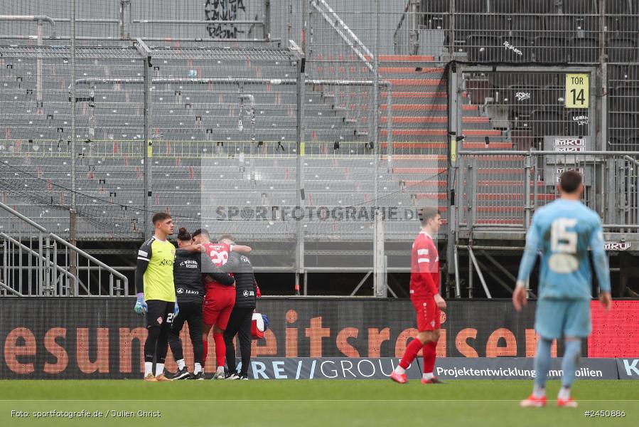 AKON Arena, Würzburg, 02.11.2024, sport, action, Fussball, BFV, 18. Spieltag, Regionalliga Bayern, TGM, FWK, Türkgücü München, FC Würzburger Kickers - Bild-ID: 2450886