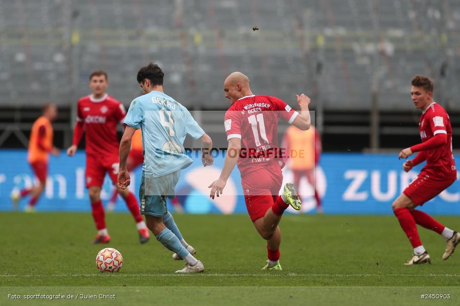 AKON Arena, Würzburg, 02.11.2024, sport, action, Fussball, BFV, 18. Spieltag, Regionalliga Bayern, TGM, FWK, Türkgücü München, FC Würzburger Kickers - Bild-ID: 2450903