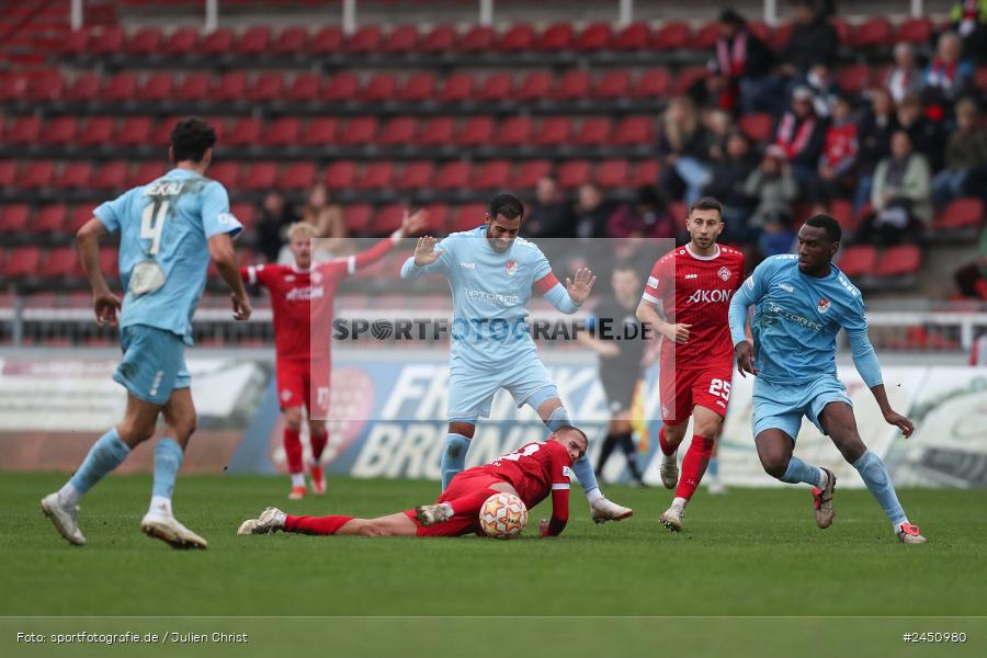 AKON Arena, Würzburg, 02.11.2024, sport, action, Fussball, BFV, 18. Spieltag, Regionalliga Bayern, TGM, FWK, Türkgücü München, FC Würzburger Kickers - Bild-ID: 2450980