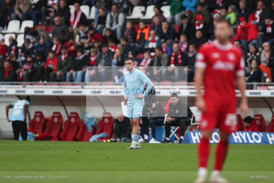 AKON Arena, Würzburg, 02.11.2024, sport, action, Fussball, BFV, 18. Spieltag, Regionalliga Bayern, TGM, FWK, Türkgücü München, FC Würzburger Kickers - Bild-ID: 2450992