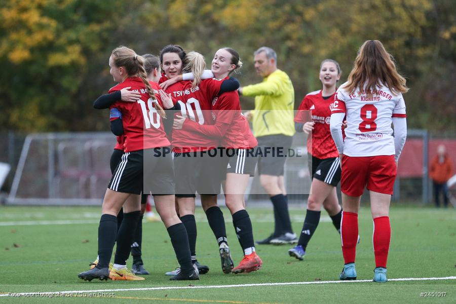 Sportpark Heuchelhof, Würzburg, 02.11.2024, sport, action, Fussball, BFV, 8. Spieltag, Frauen BOL, TSV, FWK, TSV 1846 Lohr am Main, FC Würzburger Kickers II - Bild-ID: 2451017 Sportpark Heuchelhof, Würzburg, 02.11.2024, sport, action, Fussball, BFV, 8. Spieltag, Frauen BOL, TSV, FWK, TSV 1846 Lohr am Main, FC Würzburger Kickers II - Bild-ID: 2451017