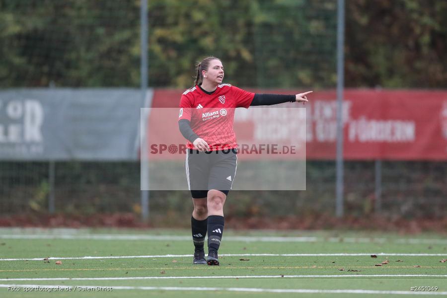 Sportpark Heuchelhof, Würzburg, 02.11.2024, sport, action, Fussball, BFV, 8. Spieltag, Frauen BOL, TSV, FWK, TSV 1846 Lohr am Main, FC Würzburger Kickers II - Bild-ID: 2451049
