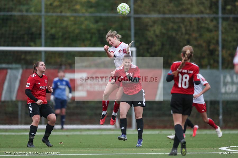 Sportpark Heuchelhof, Würzburg, 02.11.2024, sport, action, Fussball, BFV, 8. Spieltag, Frauen BOL, TSV, FWK, TSV 1846 Lohr am Main, FC Würzburger Kickers II - Bild-ID: 2451153