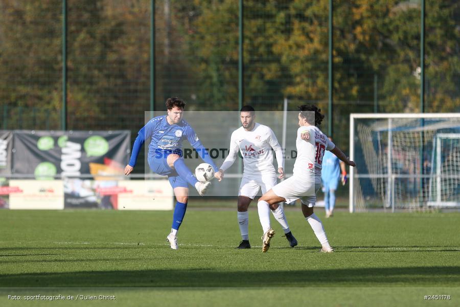 action, VAB, Sport, Schömig Digitaldruck Arena, SV Vatan Spor Aschaffenburg, Rimpar, Landesliga Nordwest, Fussball, BFV, ASV Rimpar, ASV, 19. Spieltag, 03.11.2024 - Bild-ID: 2451178