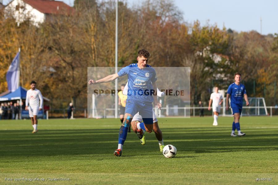 action, VAB, Sport, Schömig Digitaldruck Arena, SV Vatan Spor Aschaffenburg, Rimpar, Landesliga Nordwest, Fussball, BFV, ASV Rimpar, ASV, 19. Spieltag, 03.11.2024 - Bild-ID: 2451187