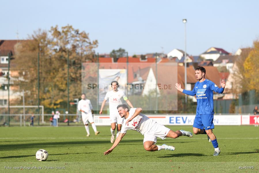action, VAB, Sport, Schömig Digitaldruck Arena, SV Vatan Spor Aschaffenburg, Rimpar, Landesliga Nordwest, Fussball, BFV, ASV Rimpar, ASV, 19. Spieltag, 03.11.2024 - Bild-ID: 2451193