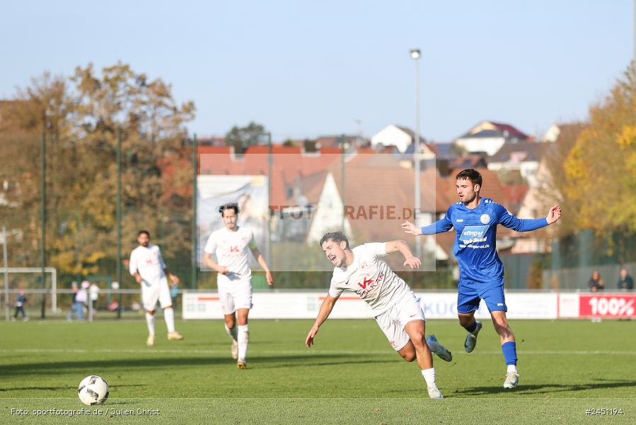 action, VAB, Sport, Schömig Digitaldruck Arena, SV Vatan Spor Aschaffenburg, Rimpar, Landesliga Nordwest, Fussball, BFV, ASV Rimpar, ASV, 19. Spieltag, 03.11.2024 - Bild-ID: 2451194