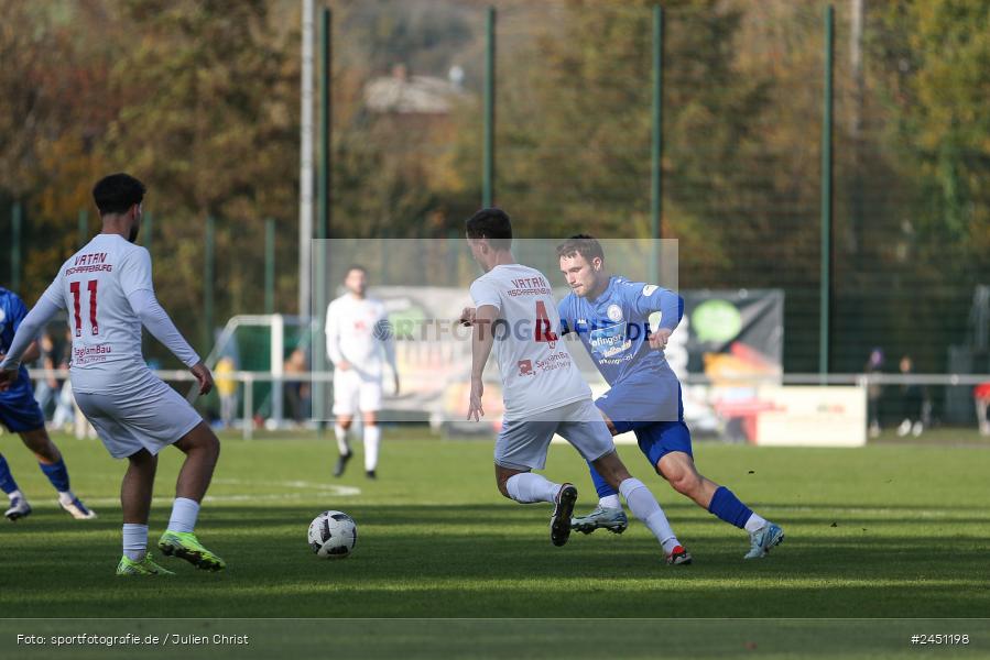 action, VAB, Sport, Schömig Digitaldruck Arena, SV Vatan Spor Aschaffenburg, Rimpar, Landesliga Nordwest, Fussball, BFV, ASV Rimpar, ASV, 19. Spieltag, 03.11.2024 - Bild-ID: 2451198