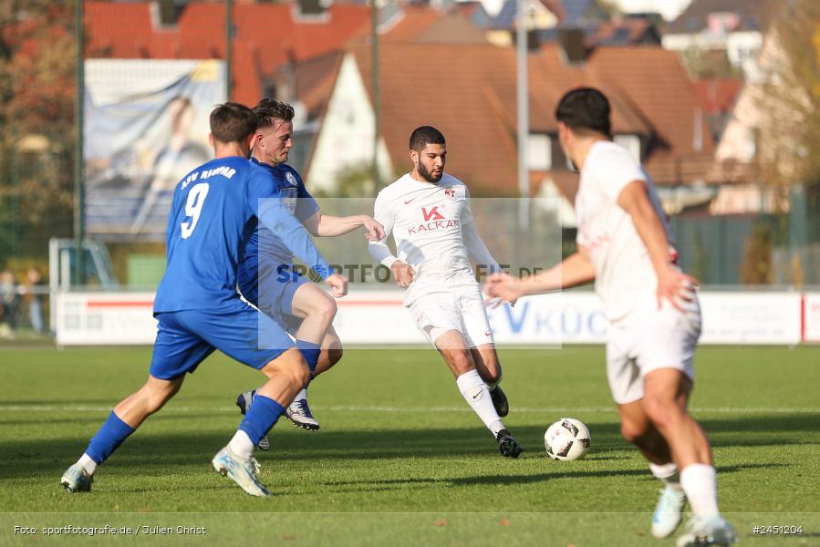 action, VAB, Sport, Schömig Digitaldruck Arena, SV Vatan Spor Aschaffenburg, Rimpar, Landesliga Nordwest, Fussball, BFV, ASV Rimpar, ASV, 19. Spieltag, 03.11.2024 - Bild-ID: 2451204