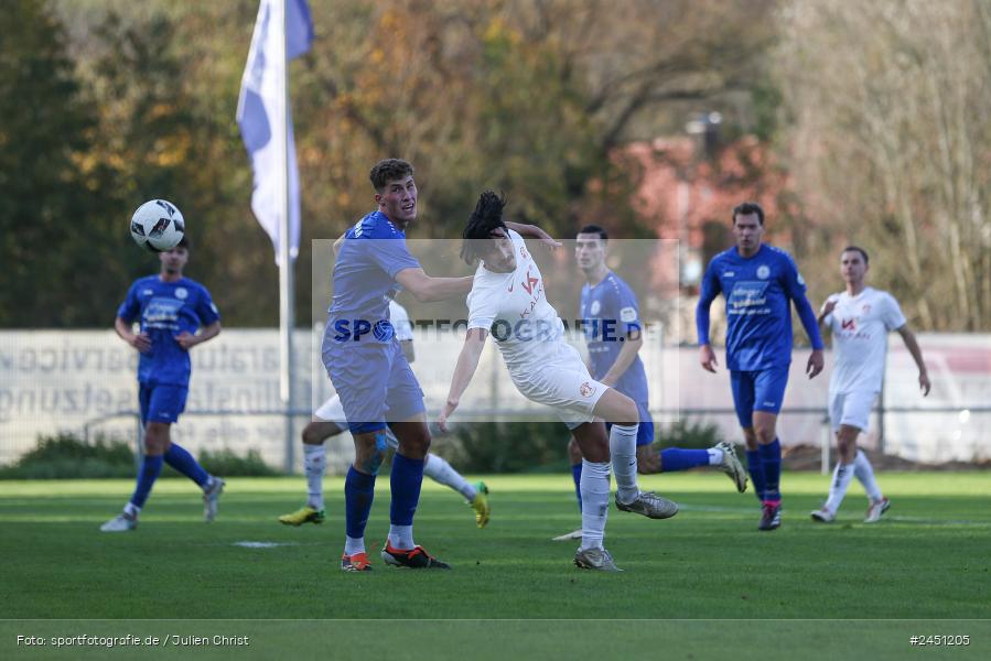 action, VAB, Sport, Schömig Digitaldruck Arena, SV Vatan Spor Aschaffenburg, Rimpar, Landesliga Nordwest, Fussball, BFV, ASV Rimpar, ASV, 19. Spieltag, 03.11.2024 - Bild-ID: 2451205