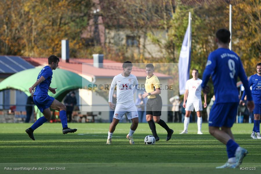 action, VAB, Sport, Schömig Digitaldruck Arena, SV Vatan Spor Aschaffenburg, Rimpar, Landesliga Nordwest, Fussball, BFV, ASV Rimpar, ASV, 19. Spieltag, 03.11.2024 - Bild-ID: 2451223