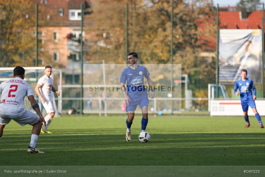 action, VAB, Sport, Schömig Digitaldruck Arena, SV Vatan Spor Aschaffenburg, Rimpar, Landesliga Nordwest, Fussball, BFV, ASV Rimpar, ASV, 19. Spieltag, 03.11.2024 - Bild-ID: 2451225