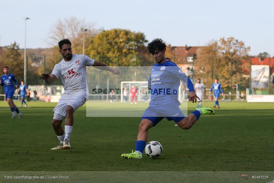 action, VAB, Sport, Schömig Digitaldruck Arena, SV Vatan Spor Aschaffenburg, Rimpar, Landesliga Nordwest, Fussball, BFV, ASV Rimpar, ASV, 19. Spieltag, 03.11.2024 - Bild-ID: 2451229