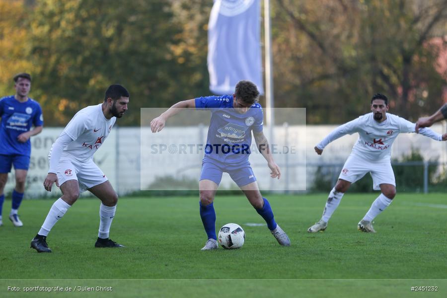 action, VAB, Sport, Schömig Digitaldruck Arena, SV Vatan Spor Aschaffenburg, Rimpar, Landesliga Nordwest, Fussball, BFV, ASV Rimpar, ASV, 19. Spieltag, 03.11.2024 - Bild-ID: 2451232