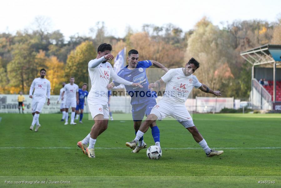 action, VAB, Sport, Schömig Digitaldruck Arena, SV Vatan Spor Aschaffenburg, Rimpar, Landesliga Nordwest, Fussball, BFV, ASV Rimpar, ASV, 19. Spieltag, 03.11.2024 - Bild-ID: 2451243