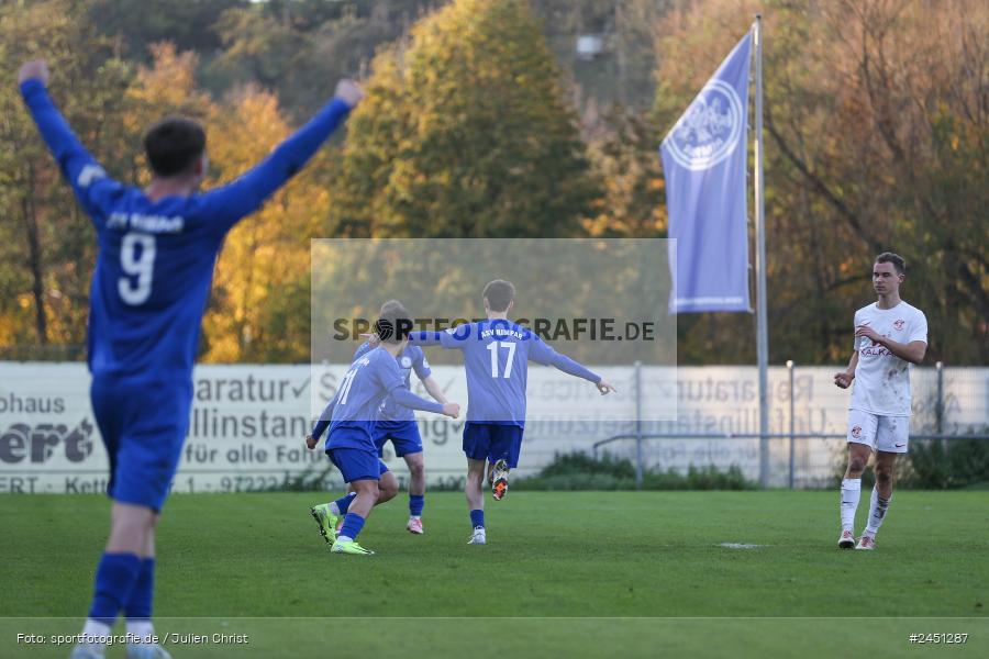 action, VAB, Sport, Schömig Digitaldruck Arena, SV Vatan Spor Aschaffenburg, Rimpar, Landesliga Nordwest, Fussball, BFV, ASV Rimpar, ASV, 19. Spieltag, 03.11.2024 - Bild-ID: 2451287
