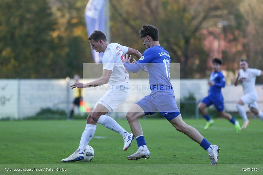 action, VAB, Sport, Schömig Digitaldruck Arena, SV Vatan Spor Aschaffenburg, Rimpar, Landesliga Nordwest, Fussball, BFV, ASV Rimpar, ASV, 19. Spieltag, 03.11.2024 - Bild-ID: 2451295