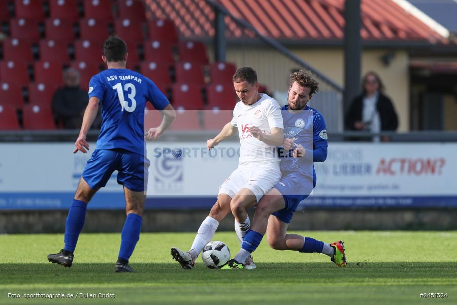 action, VAB, Sport, Schömig Digitaldruck Arena, SV Vatan Spor Aschaffenburg, Rimpar, Landesliga Nordwest, Fussball, BFV, ASV Rimpar, ASV, 19. Spieltag, 03.11.2024 - Bild-ID: 2451324