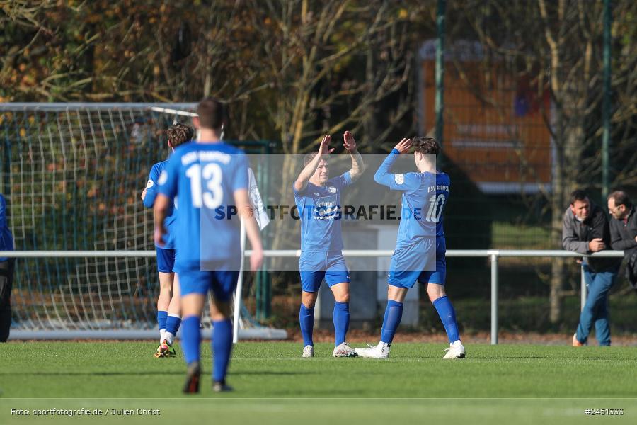 action, VAB, Sport, Schömig Digitaldruck Arena, SV Vatan Spor Aschaffenburg, Rimpar, Landesliga Nordwest, Fussball, BFV, ASV Rimpar, ASV, 19. Spieltag, 03.11.2024 - Bild-ID: 2451333