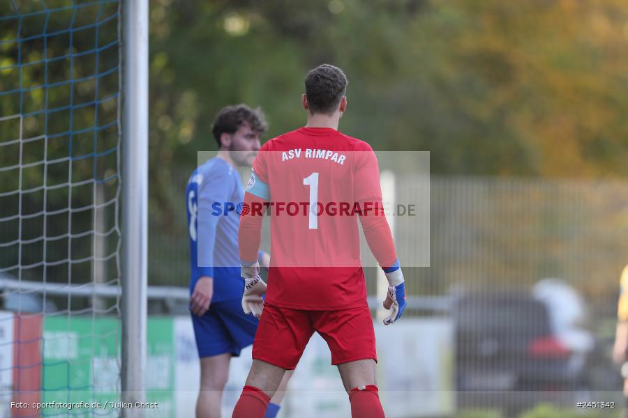 action, VAB, Sport, Schömig Digitaldruck Arena, SV Vatan Spor Aschaffenburg, Rimpar, Landesliga Nordwest, Fussball, BFV, ASV Rimpar, ASV, 19. Spieltag, 03.11.2024 - Bild-ID: 2451342