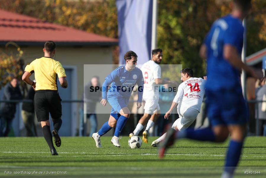action, VAB, Sport, Schömig Digitaldruck Arena, SV Vatan Spor Aschaffenburg, Rimpar, Landesliga Nordwest, Fussball, BFV, ASV Rimpar, ASV, 19. Spieltag, 03.11.2024 - Bild-ID: 2451344