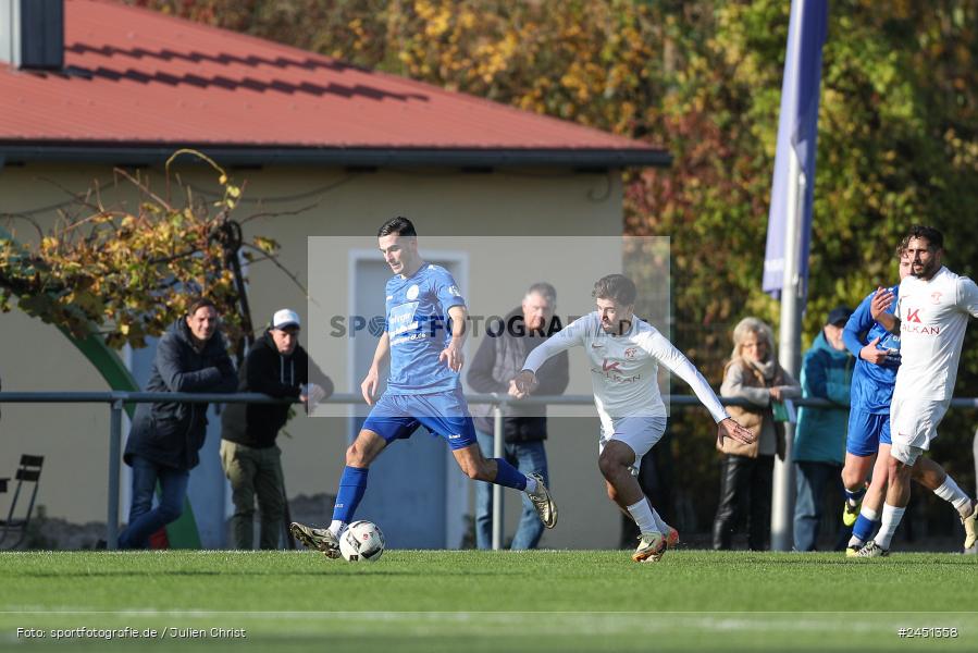 action, VAB, Sport, Schömig Digitaldruck Arena, SV Vatan Spor Aschaffenburg, Rimpar, Landesliga Nordwest, Fussball, BFV, ASV Rimpar, ASV, 19. Spieltag, 03.11.2024 - Bild-ID: 2451358