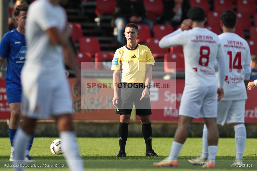 action, VAB, Sport, Schömig Digitaldruck Arena, SV Vatan Spor Aschaffenburg, Rimpar, Landesliga Nordwest, Fussball, BFV, ASV Rimpar, ASV, 19. Spieltag, 03.11.2024 - Bild-ID: 2451361