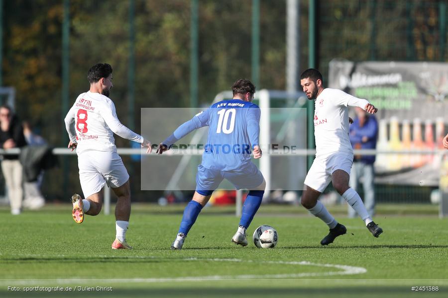 action, VAB, Sport, Schömig Digitaldruck Arena, SV Vatan Spor Aschaffenburg, Rimpar, Landesliga Nordwest, Fussball, BFV, ASV Rimpar, ASV, 19. Spieltag, 03.11.2024 - Bild-ID: 2451388