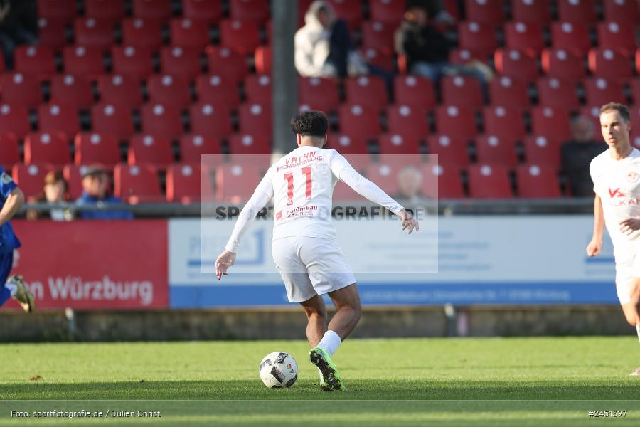 action, VAB, Sport, Schömig Digitaldruck Arena, SV Vatan Spor Aschaffenburg, Rimpar, Landesliga Nordwest, Fussball, BFV, ASV Rimpar, ASV, 19. Spieltag, 03.11.2024 - Bild-ID: 2451397