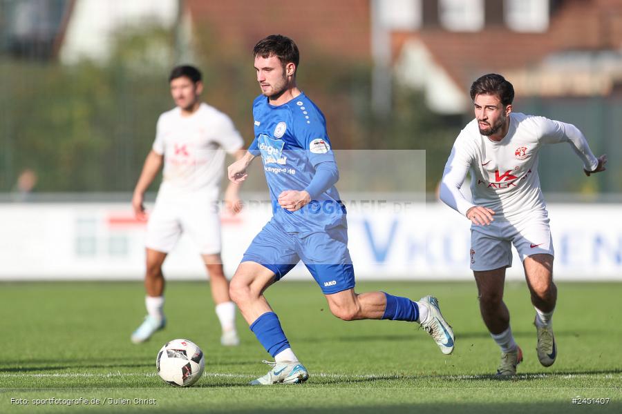 action, VAB, Sport, Schömig Digitaldruck Arena, SV Vatan Spor Aschaffenburg, Rimpar, Landesliga Nordwest, Fussball, BFV, ASV Rimpar, ASV, 19. Spieltag, 03.11.2024 - Bild-ID: 2451407