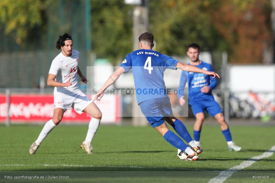 action, VAB, Sport, Schömig Digitaldruck Arena, SV Vatan Spor Aschaffenburg, Rimpar, Landesliga Nordwest, Fussball, BFV, ASV Rimpar, ASV, 19. Spieltag, 03.11.2024 - Bild-ID: 2451425