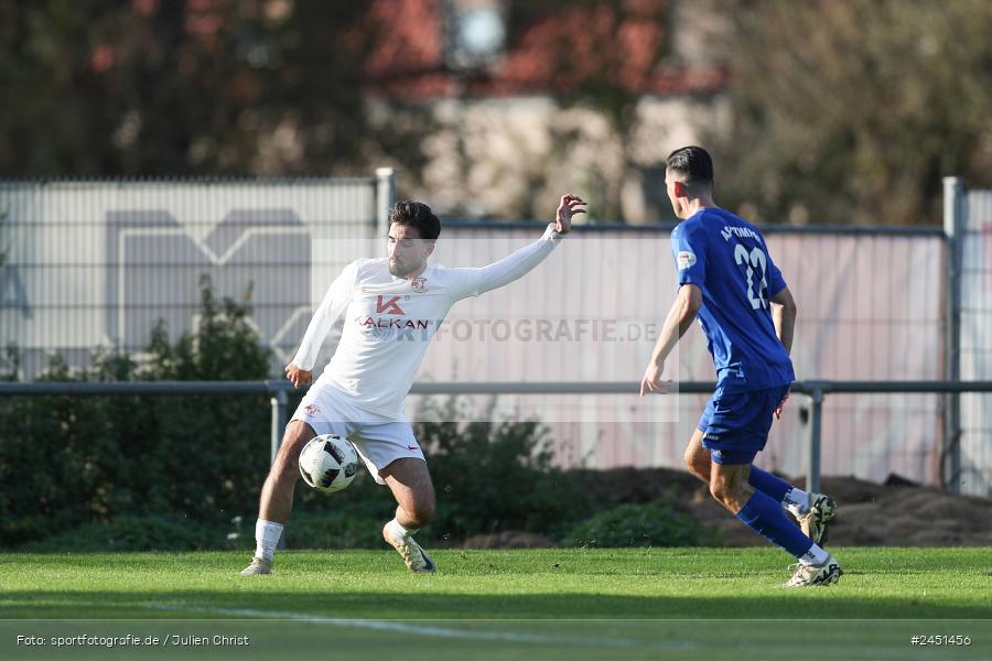 action, VAB, Sport, Schömig Digitaldruck Arena, SV Vatan Spor Aschaffenburg, Rimpar, Landesliga Nordwest, Fussball, BFV, ASV Rimpar, ASV, 19. Spieltag, 03.11.2024 - Bild-ID: 2451456