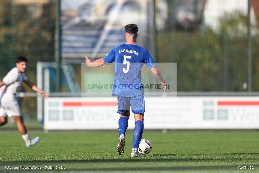 action, VAB, Sport, Schömig Digitaldruck Arena, SV Vatan Spor Aschaffenburg, Rimpar, Landesliga Nordwest, Fussball, BFV, ASV Rimpar, ASV, 19. Spieltag, 03.11.2024 - Bild-ID: 2451482