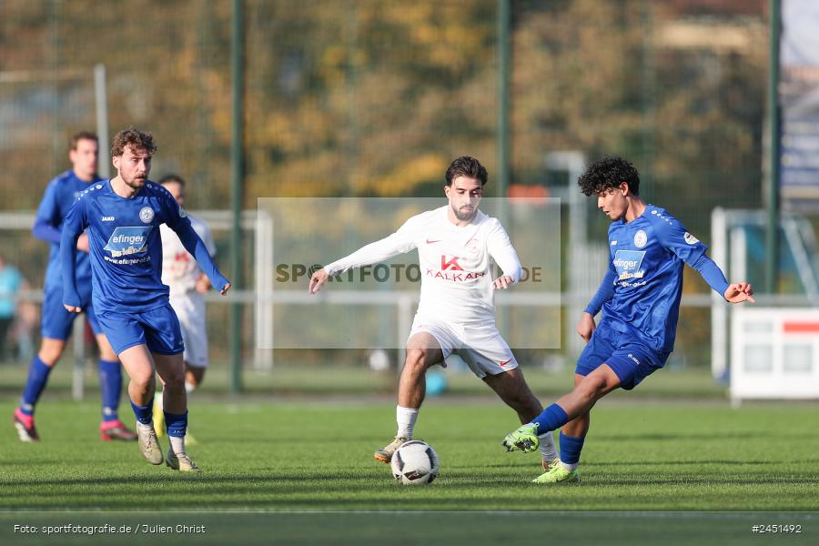 action, VAB, Sport, Schömig Digitaldruck Arena, SV Vatan Spor Aschaffenburg, Rimpar, Landesliga Nordwest, Fussball, BFV, ASV Rimpar, ASV, 19. Spieltag, 03.11.2024 - Bild-ID: 2451492