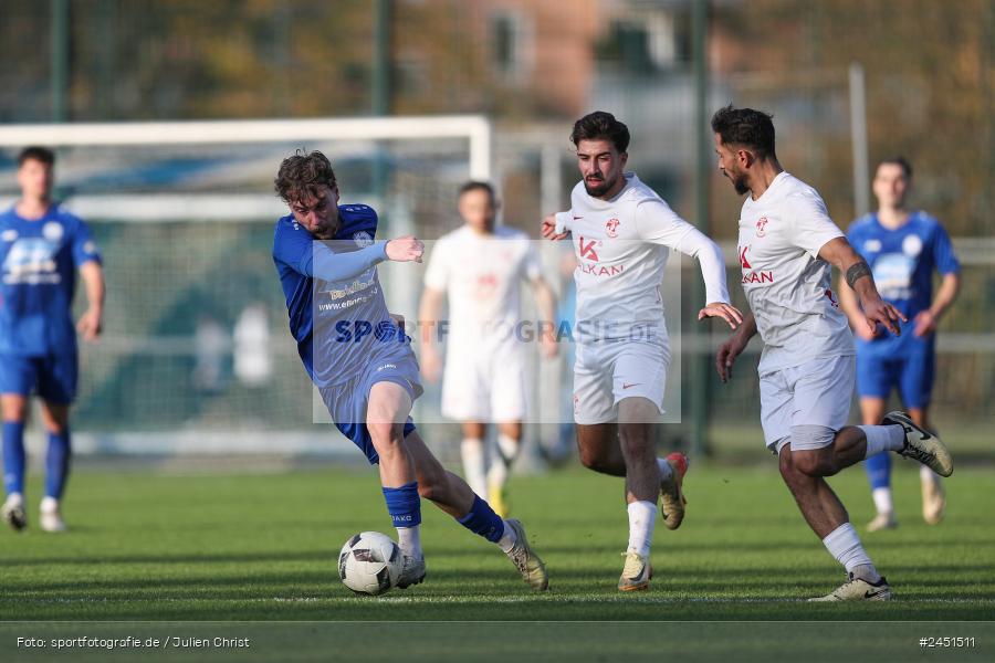 action, VAB, Sport, Schömig Digitaldruck Arena, SV Vatan Spor Aschaffenburg, Rimpar, Landesliga Nordwest, Fussball, BFV, ASV Rimpar, ASV, 19. Spieltag, 03.11.2024 - Bild-ID: 2451511
