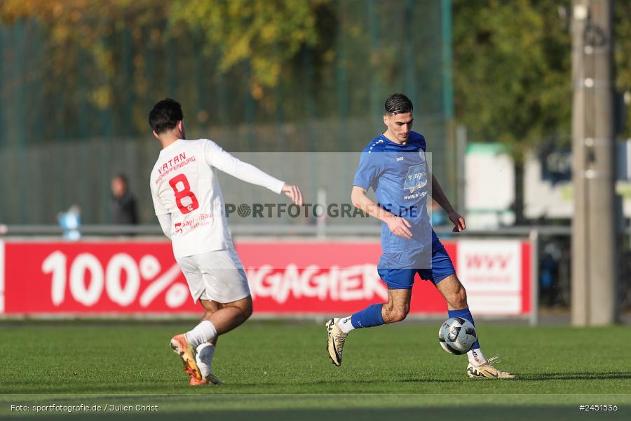 action, VAB, Sport, Schömig Digitaldruck Arena, SV Vatan Spor Aschaffenburg, Rimpar, Landesliga Nordwest, Fussball, BFV, ASV Rimpar, ASV, 19. Spieltag, 03.11.2024 - Bild-ID: 2451536