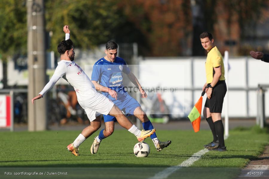 action, VAB, Sport, Schömig Digitaldruck Arena, SV Vatan Spor Aschaffenburg, Rimpar, Landesliga Nordwest, Fussball, BFV, ASV Rimpar, ASV, 19. Spieltag, 03.11.2024 - Bild-ID: 2451537