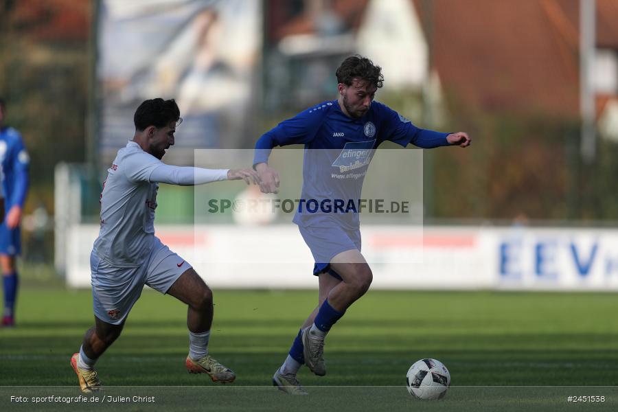action, VAB, Sport, Schömig Digitaldruck Arena, SV Vatan Spor Aschaffenburg, Rimpar, Landesliga Nordwest, Fussball, BFV, ASV Rimpar, ASV, 19. Spieltag, 03.11.2024 - Bild-ID: 2451538
