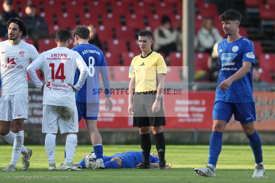 action, VAB, Sport, Schömig Digitaldruck Arena, SV Vatan Spor Aschaffenburg, Rimpar, Landesliga Nordwest, Fussball, BFV, ASV Rimpar, ASV, 19. Spieltag, 03.11.2024 - Bild-ID: 2451542