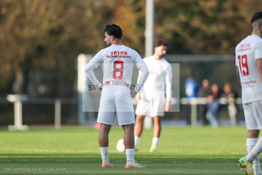 action, VAB, Sport, Schömig Digitaldruck Arena, SV Vatan Spor Aschaffenburg, Rimpar, Landesliga Nordwest, Fussball, BFV, ASV Rimpar, ASV, 19. Spieltag, 03.11.2024 - Bild-ID: 2451549